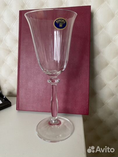 Хрустальные бокалы Чехия Богемия