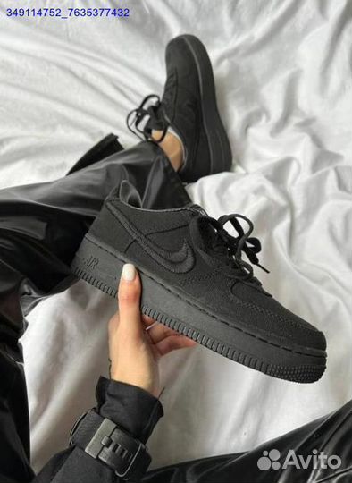 Кроссовки Nike air force 1 stussy