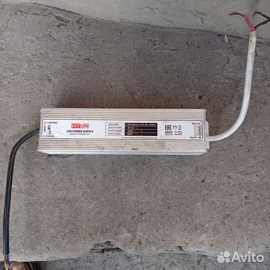 Блок питания 12v для светодиодной ленты