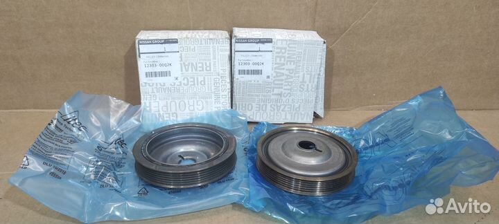 Шкив коленчатого вала Nissan Qashqai J10 J11