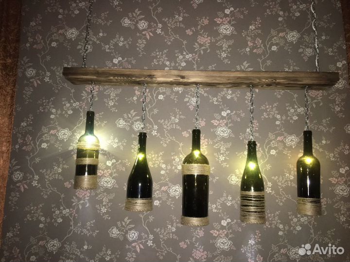 Люстра, лампа, ночник ручной работы