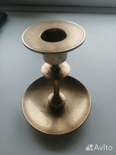 Старинный подсвечник Братьев большаковых