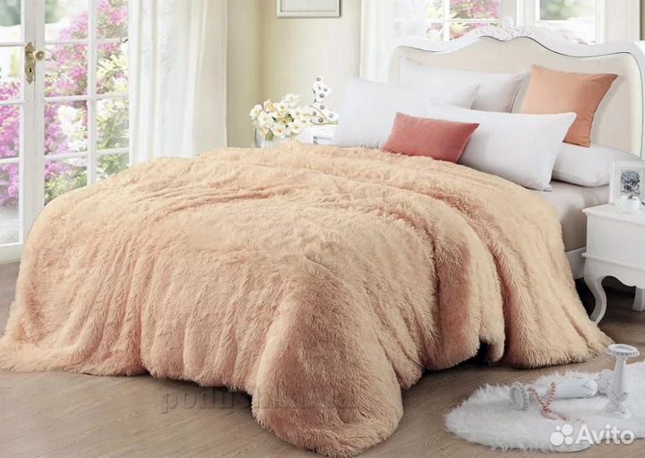 Плед лохматый