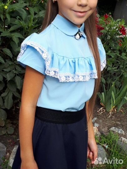Блузка в школу