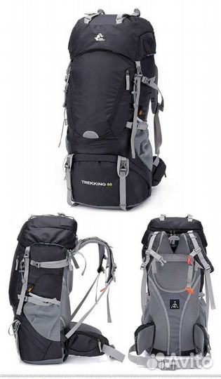 Туристический рюкзак с каркасом