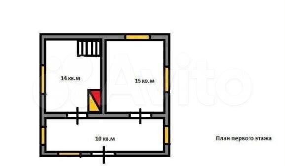 Дача 500 м² на участке 5 сот.