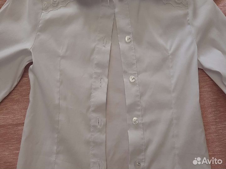 Рубашка белая на девочку