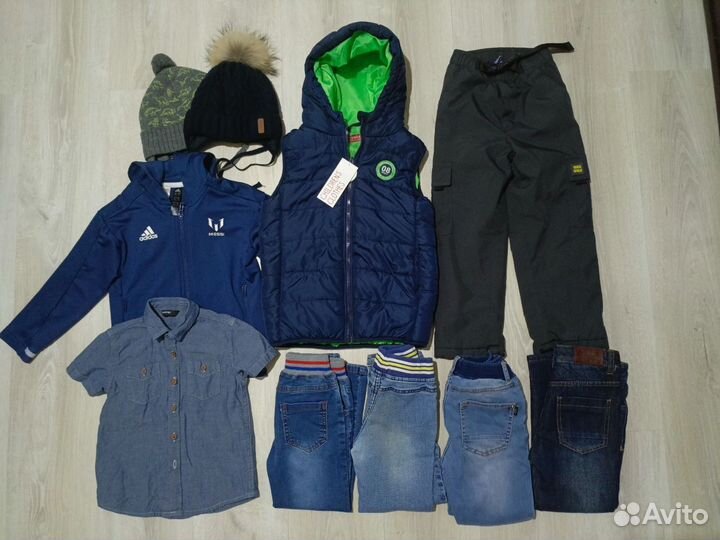 Вещи пакетом фирменные брендовые на мальчика