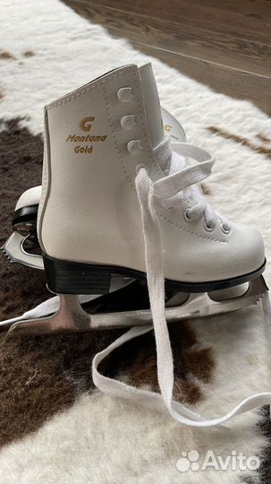 Детские коньки Graf Montana Gold. Размер 26