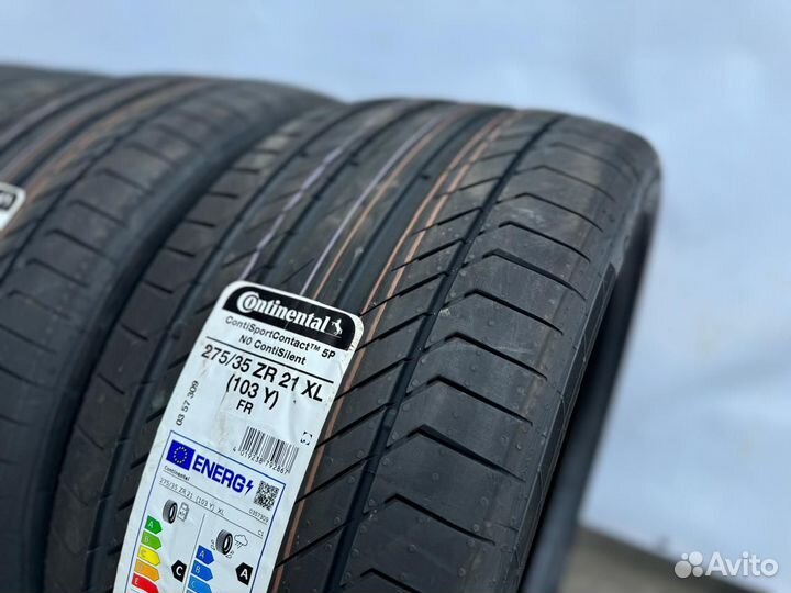 Continental ContiSportContact 5P 315/30 R21 и 275/35 R21 105Y