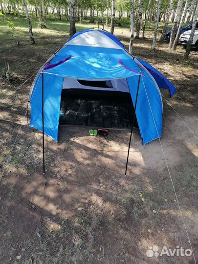 Палатка Coleman с шатром и навесом