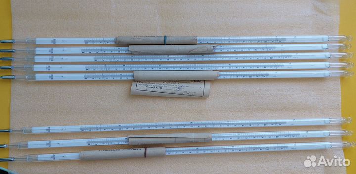 Термометры ртутные СССР от 160 до 500' С