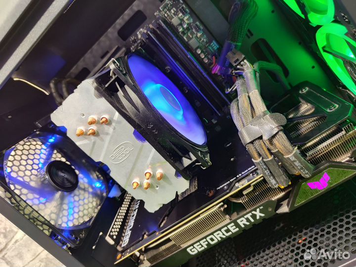 Игровой пк Ryzen 5 5600X / RTX 3080 / RAM 32 / SSD