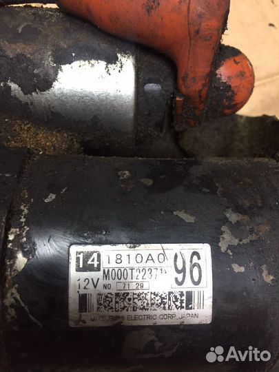 Стартер M000T22371 Mitshubishi Outlander XL 3.0