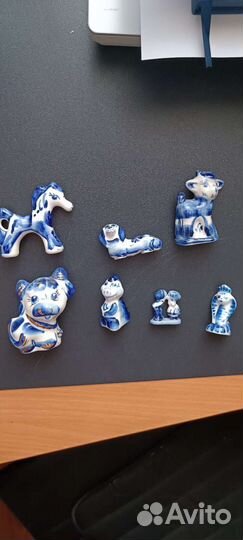 Статуэтки/фигурки гжель