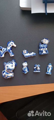 Статуэтки/фигурки гжель