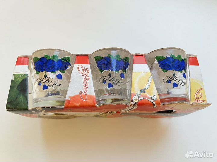 Набор Стопок Новый 6 щт