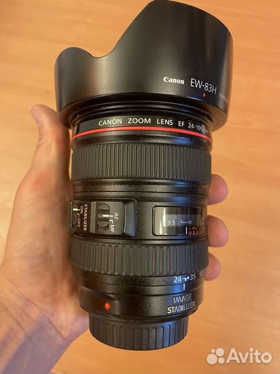 Объектив canon ef 24 105mm f 4l is usm