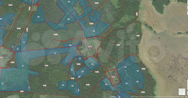 Участок 2000 га (СНТ, ДНП)