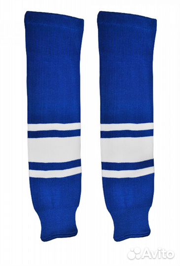 Хоккейные гамаши вязанные с полоской