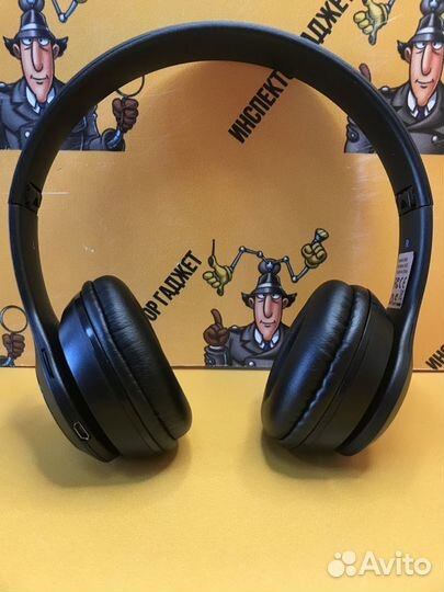 Беспроводные, полноразмерные наушники с микрофоном