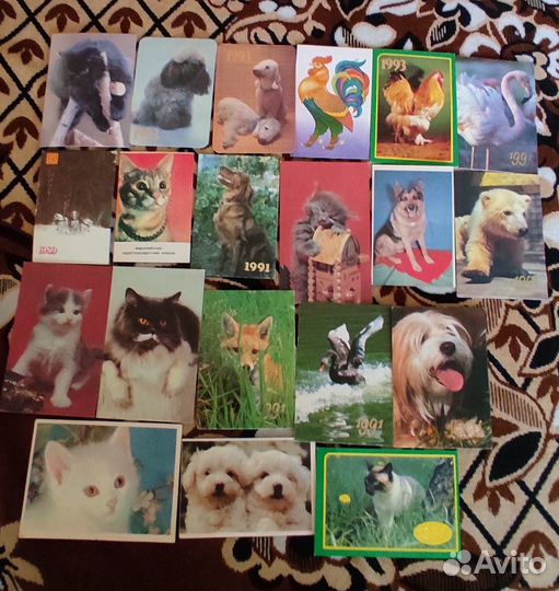 Календарики СССР