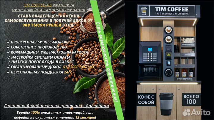 Бизнес кофеен самообслуживания