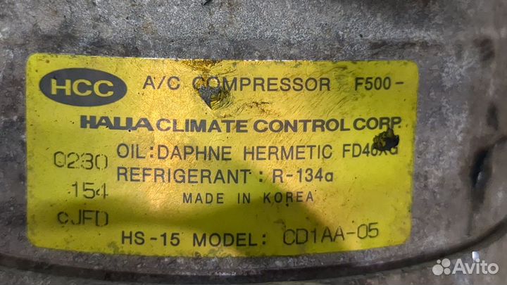 Компрессор кондиционера Hyundai Coupe (Tiburon), 2008