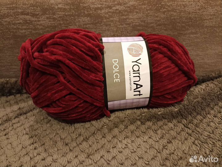 Плюшевая пряжа