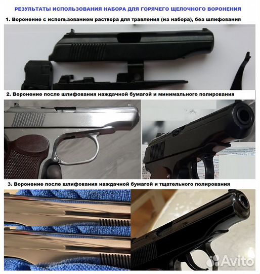 Средство для воронения (набор 