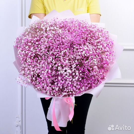 Букет из гипсофилы