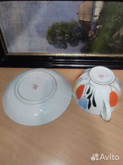 Чайная пара Тюльпаны лфз