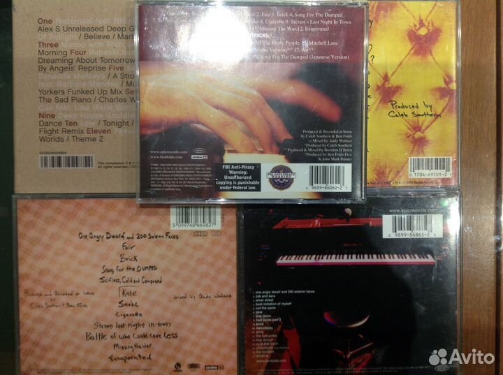 Cd фирменные.Фото не обновляю-список корректирую