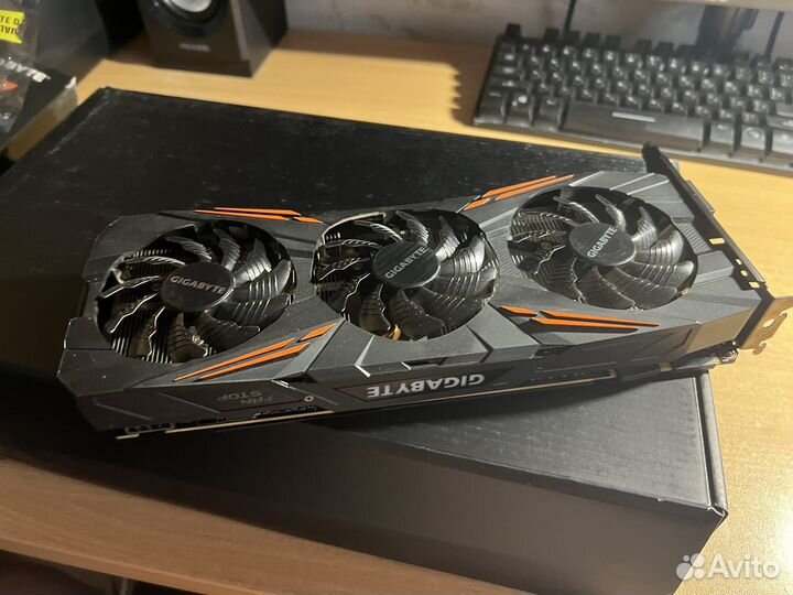 Видеокарта gtx 1070 Gigabyte 8Gb