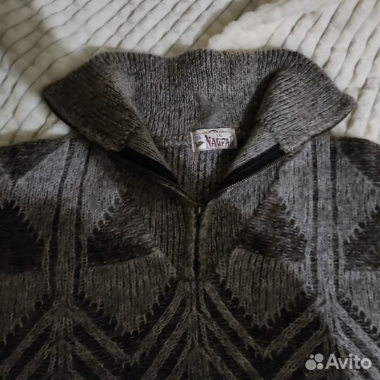 Свитер теплый мужской (из верблюжьей шерсти)