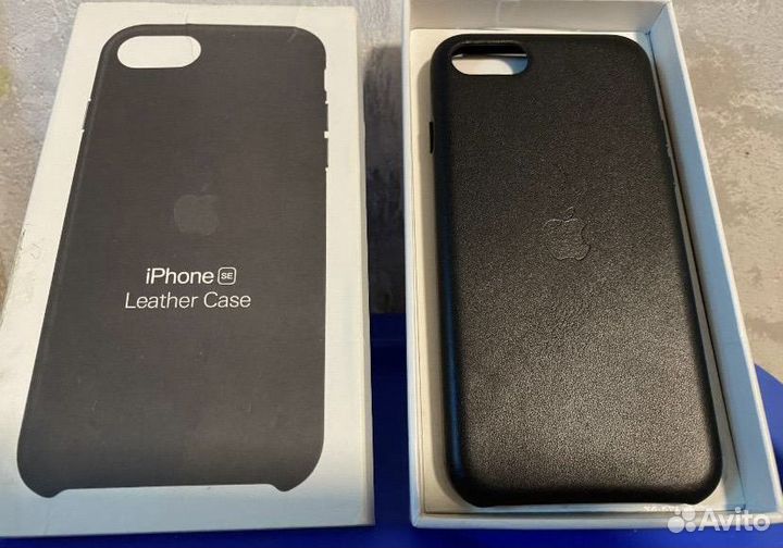 Чехол на 6,7 iPhone кожа (кожзам,копия оригинала)