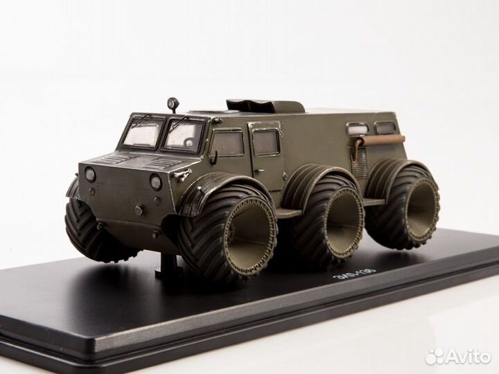 1:43 Масштабная модель ЗИЛ-136 (со следами эксплуа