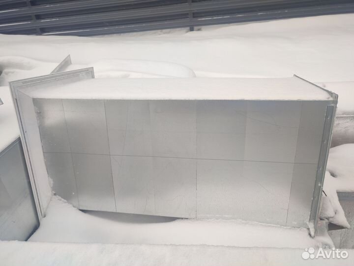 Воздуховод прямоугольный 600*600 (1 метр)