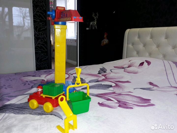 Кран башенный + автомобиль