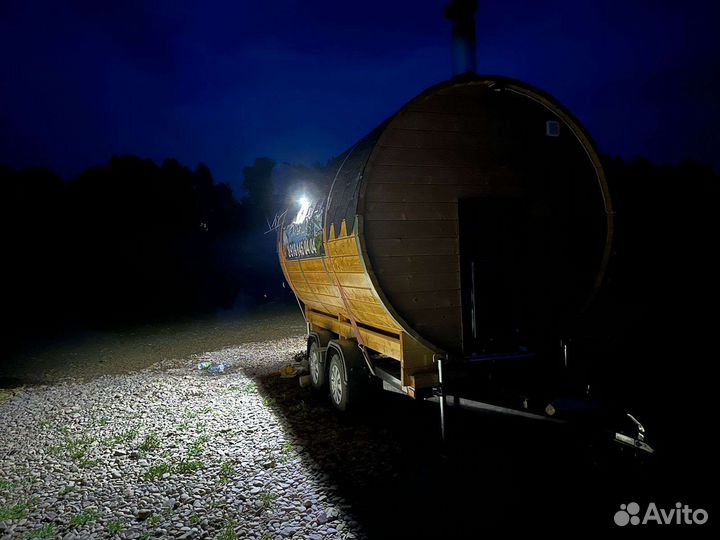 Мобильная Баня Бочка