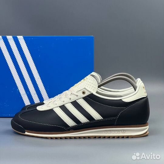 Кроссовки Adidas SL 72 Core Black Leather