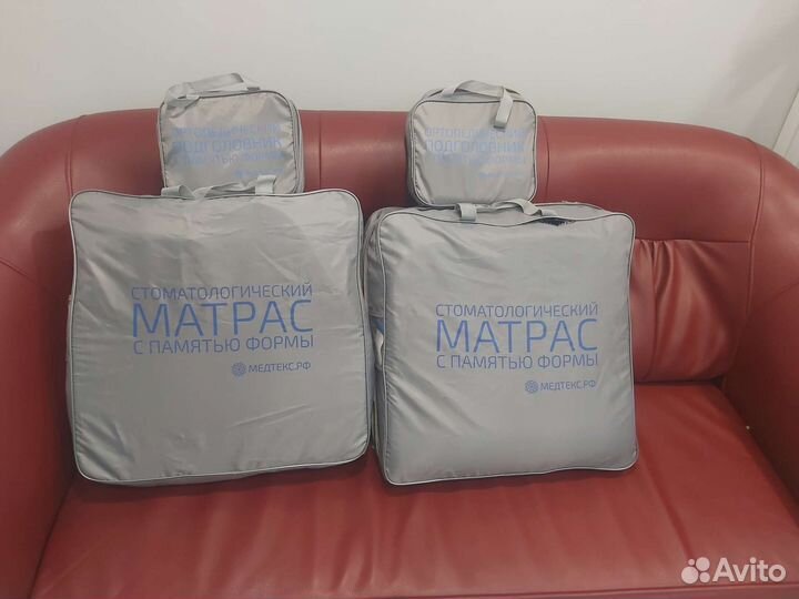 Матрас и подголовник стоматологический медтекс