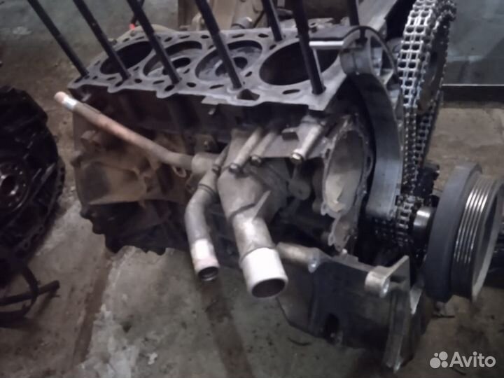 Блок цилиндров для дв. D20DT на Ssangyong