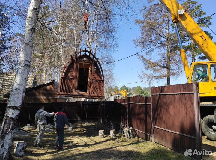 Баня бочка утепленная