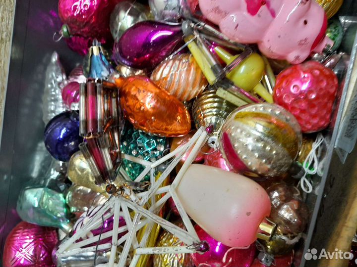 Советские елочные игрушки