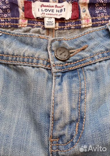 Джинсовые шорты Levis оригинал р.27 Германия