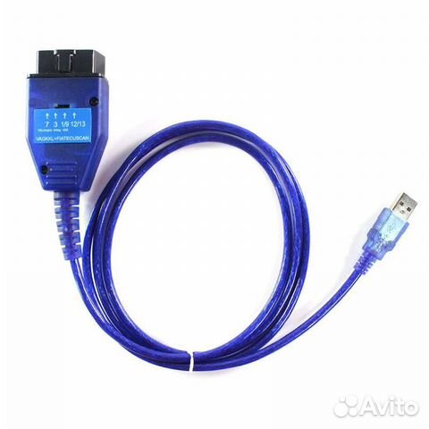 Автосканер VAG 409.1 USB OBD2, ftdi232rl