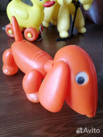 Игрушки пластиковые СССР