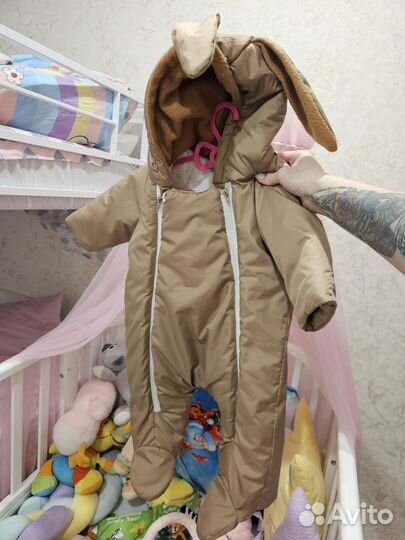 Комбинезон демисезонный 68 74