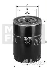 Масляный фильтр W94034 mann-filter